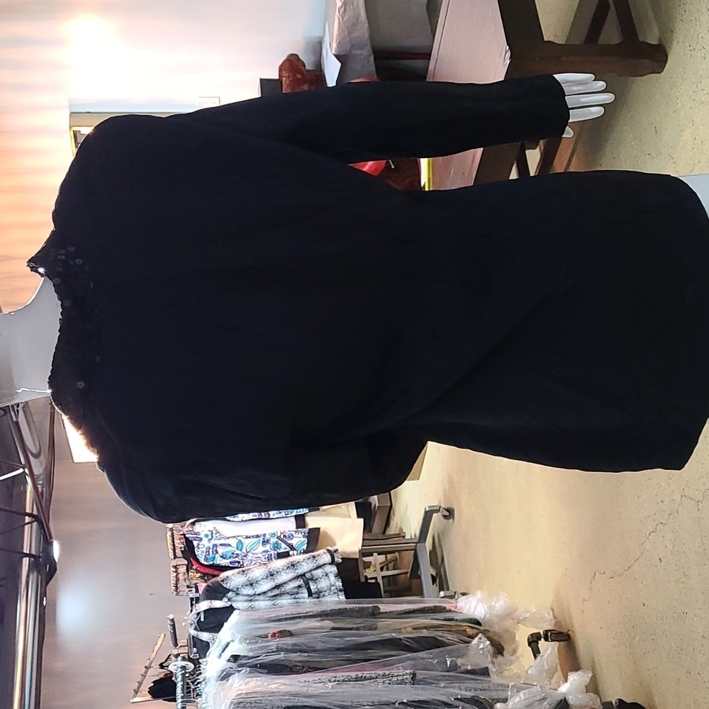 Robot Sequinned Lapel Blazer - Picture 4 of 10